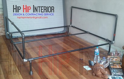 Pipe bed Pipe shelves pipe couch